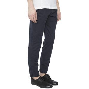 BASICON Men's Slim Fit Cotton Chinos Men BLUE Pants